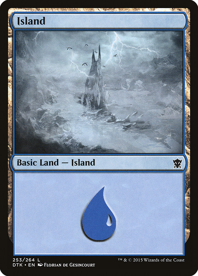 Island (253) [Dragons of Tarkir] | Nerdhalla Games