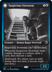 Suspicious Stowaway // Seafaring Werewolf [Innistrad: Double Feature] | Nerdhalla Games