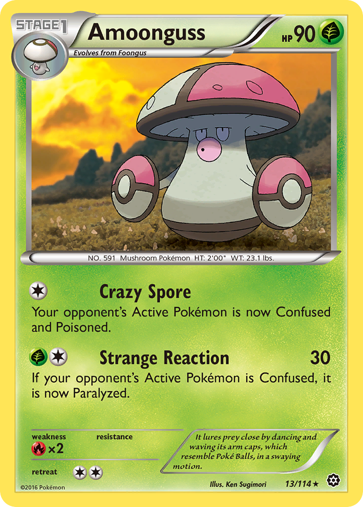 Amoonguss (13/114) [XY: Steam Siege] | Nerdhalla Games