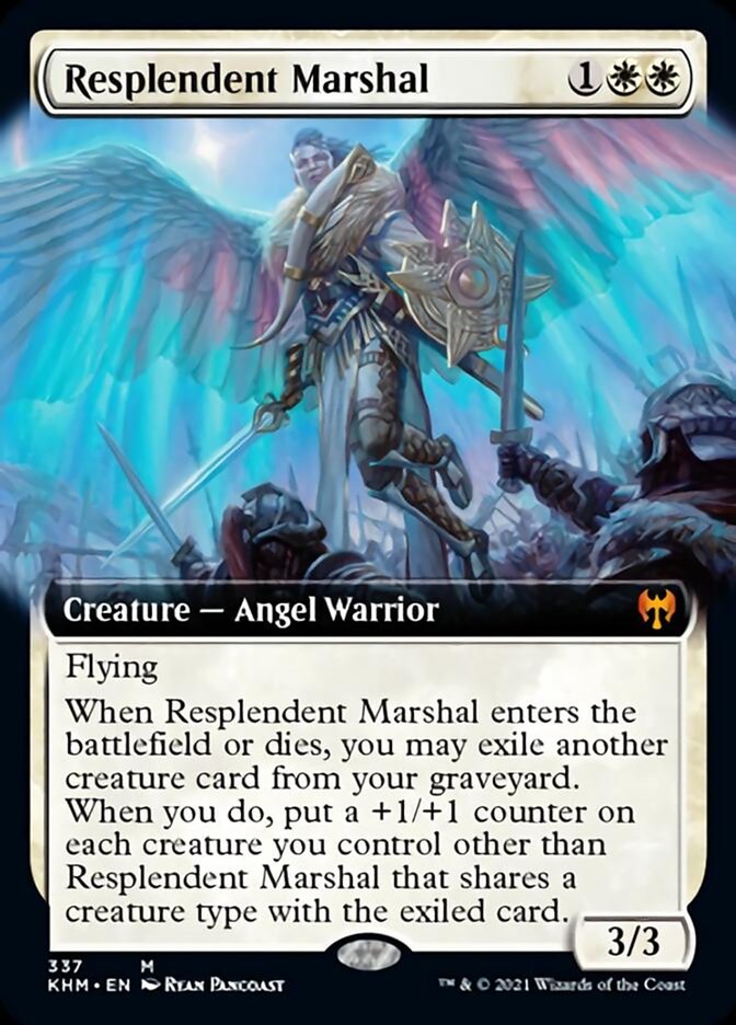 Resplendent Marshal (Extended Art) [Kaldheim] | Nerdhalla Games