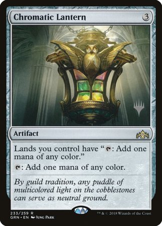 Chromatic Lantern [Guilds of Ravnica Promos] | Nerdhalla Games