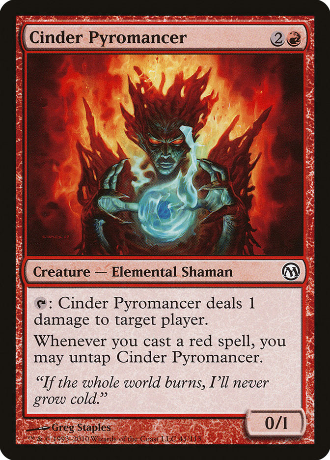 Cinder Pyromancer [Duels of the Planeswalkers] | Nerdhalla Games