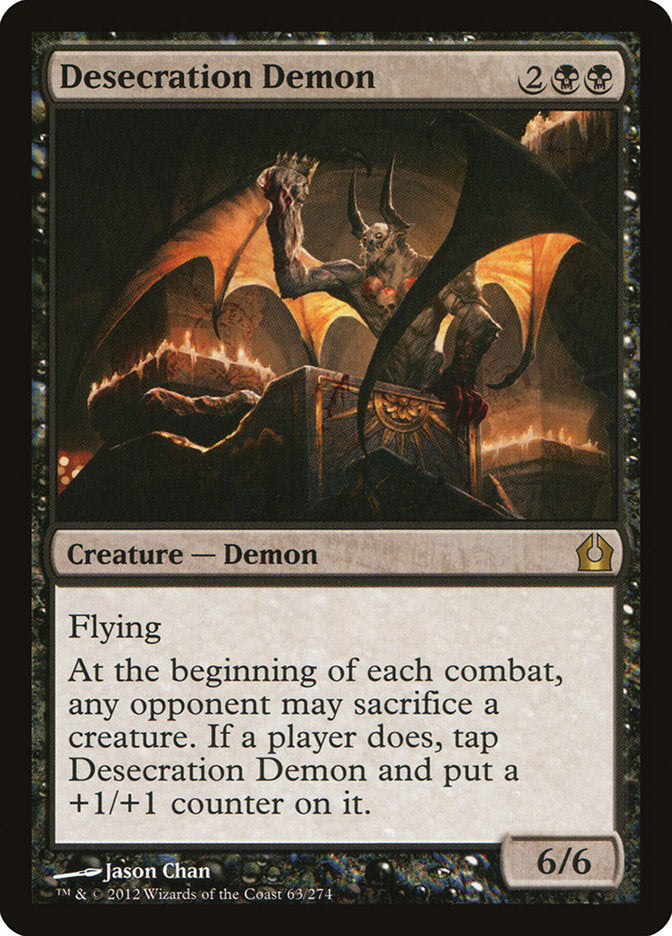 Desecration Demon [Return to Ravnica] | Nerdhalla Games