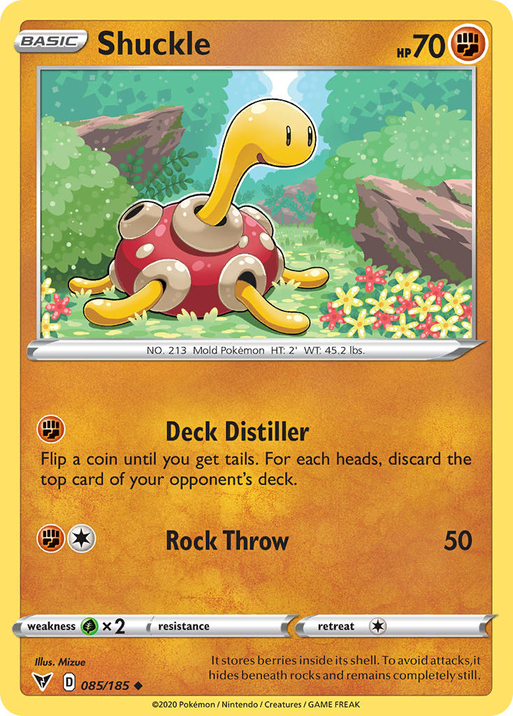 Shuckle (085/185) [Sword & Shield: Vivid Voltage] | Nerdhalla Games