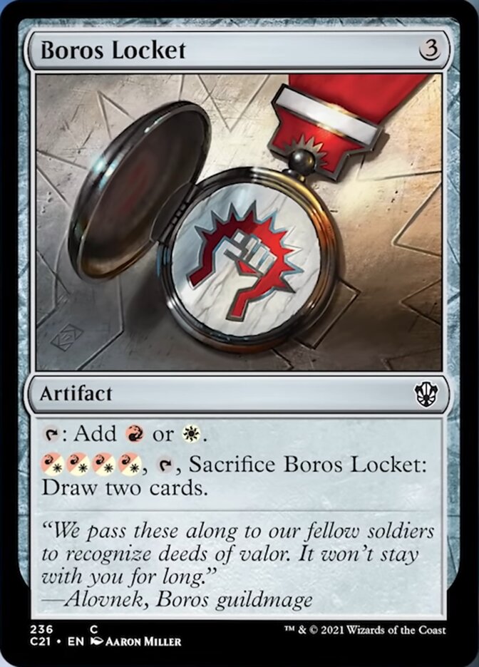 Boros Locket [Commander 2021] | Nerdhalla Games