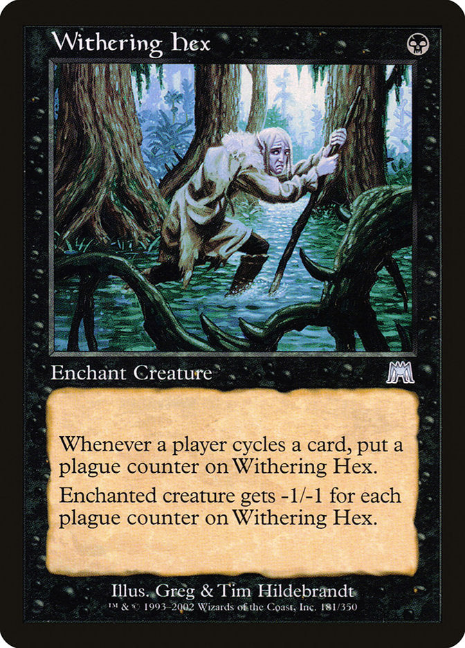 Withering Hex [Onslaught] | Nerdhalla Games