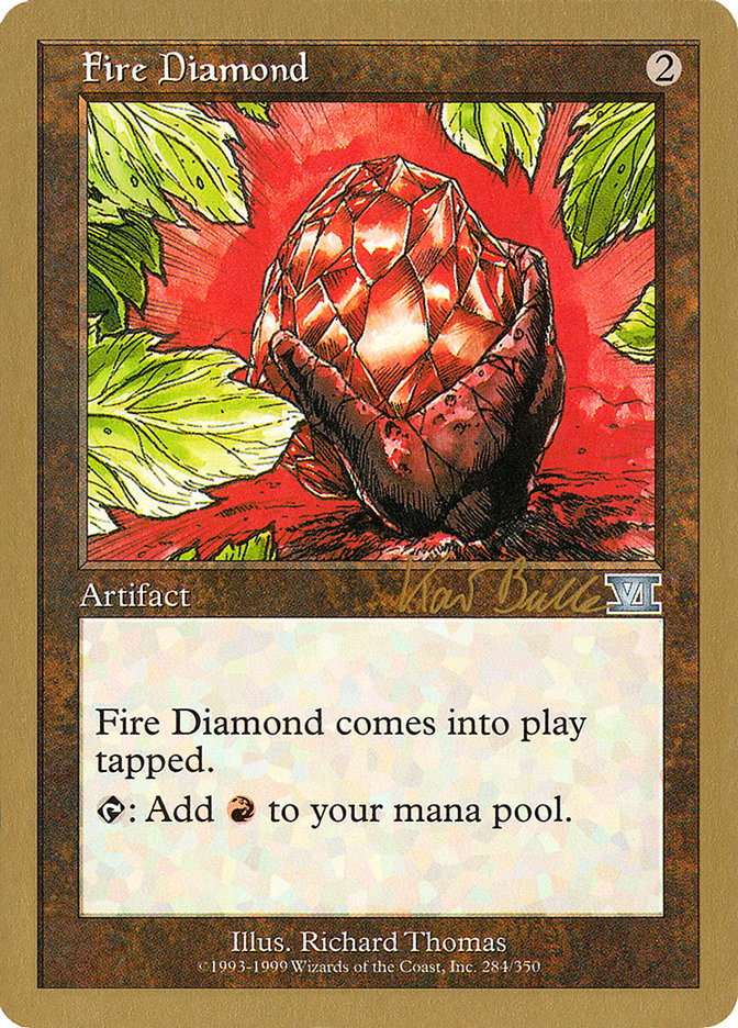 Fire Diamond (Kai Budde) [World Championship Decks 1999] | Nerdhalla Games