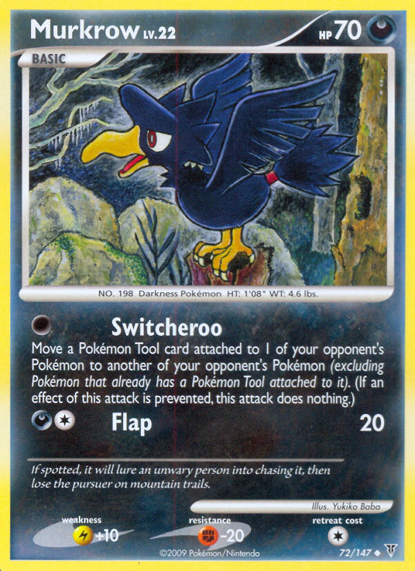 Murkrow (72/147) [Platinum: Supreme Victors] | Nerdhalla Games