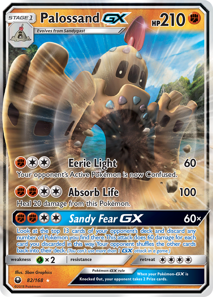 Palossand GX (82/168) [Sun & Moon: Celestial Storm] | Nerdhalla Games