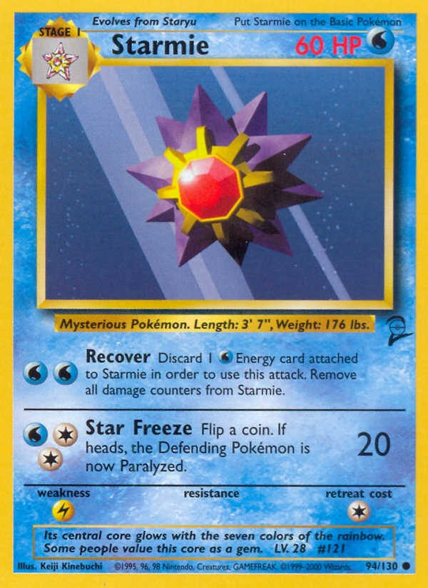 Starmie (94/130) [Base Set 2] | Nerdhalla Games