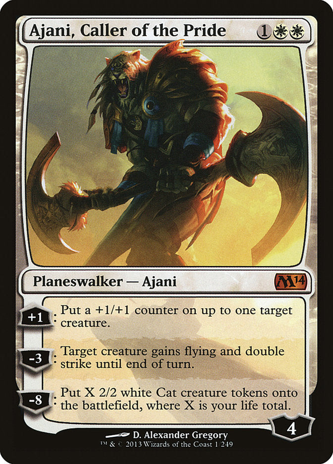 Ajani, Caller of the Pride [Magic 2014] | Nerdhalla Games