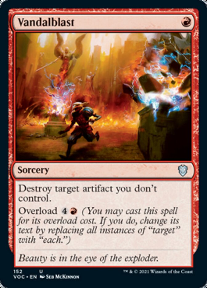 Vandalblast [Innistrad: Crimson Vow Commander] | Nerdhalla Games