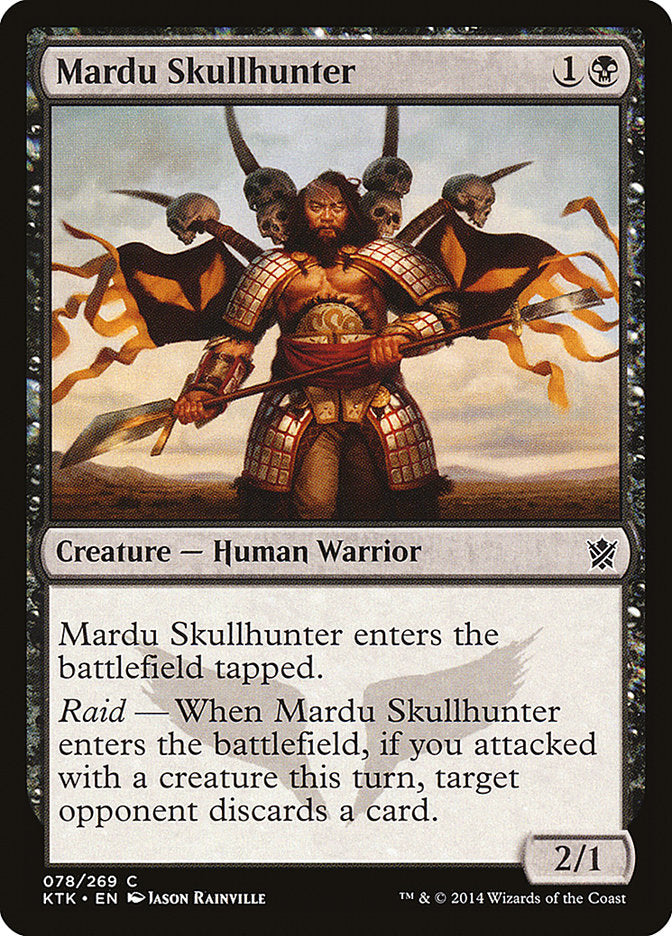 Mardu Skullhunter [Khans of Tarkir] | Nerdhalla Games