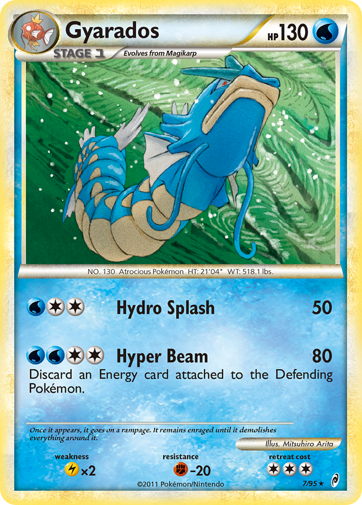 Gyarados (7/95) [HeartGold & SoulSilver: Call of Legends] | Nerdhalla Games