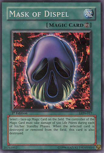 Mask of Dispel [LON-017] Super Rare | Nerdhalla Games