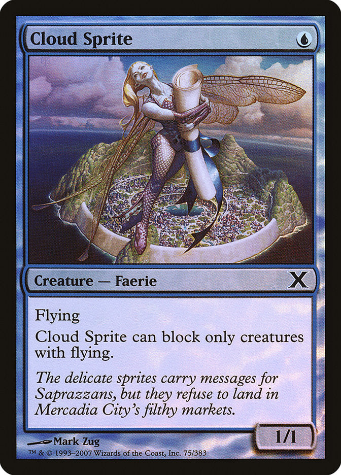 Cloud Sprite (Premium Foil) [Tenth Edition] | Nerdhalla Games