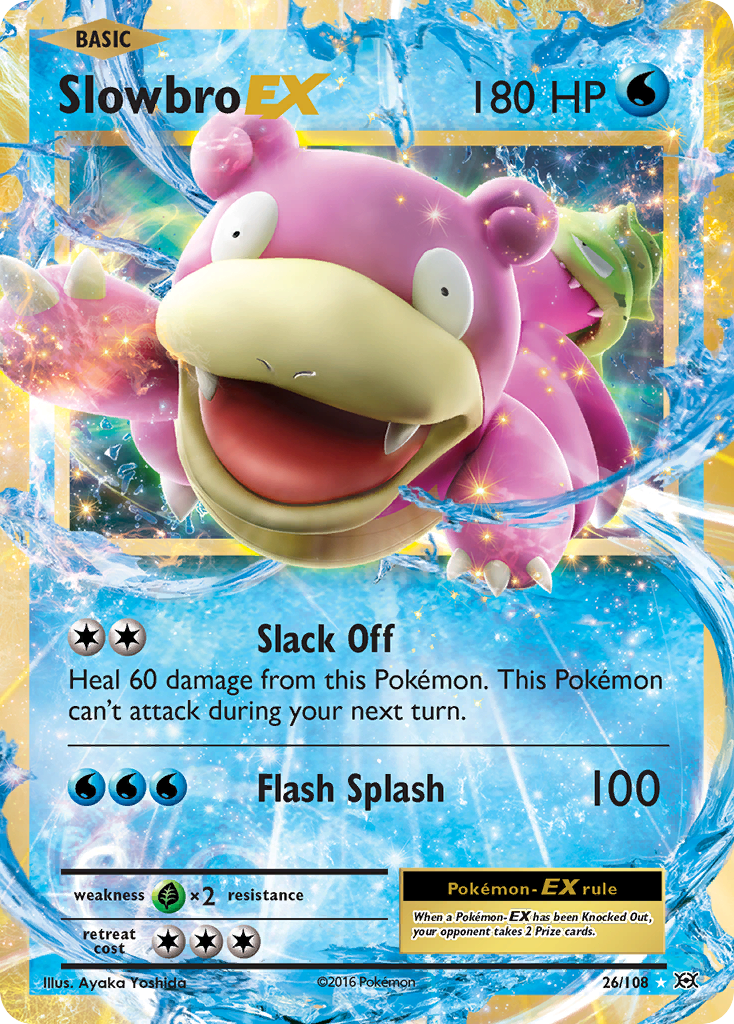 Slowbro EX (26/108) [XY: Evolutions] | Nerdhalla Games