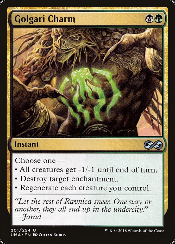 Golgari Charm [Ultimate Masters] | Nerdhalla Games