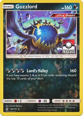 Guzzlord (80/131) (League Promo) [Sun & Moon: Forbidden Light] | Nerdhalla Games