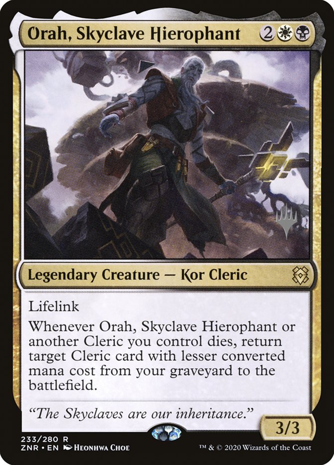 Orah, Skyclave Hierophant (Promo Pack) [Zendikar Rising Promos] | Nerdhalla Games