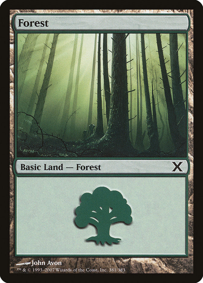 Forest (381) [Tenth Edition] | Nerdhalla Games