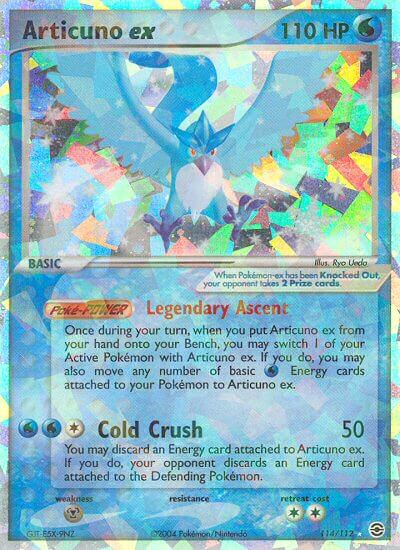 Articuno ex (114/112) [EX: FireRed & LeafGreen] | Nerdhalla Games