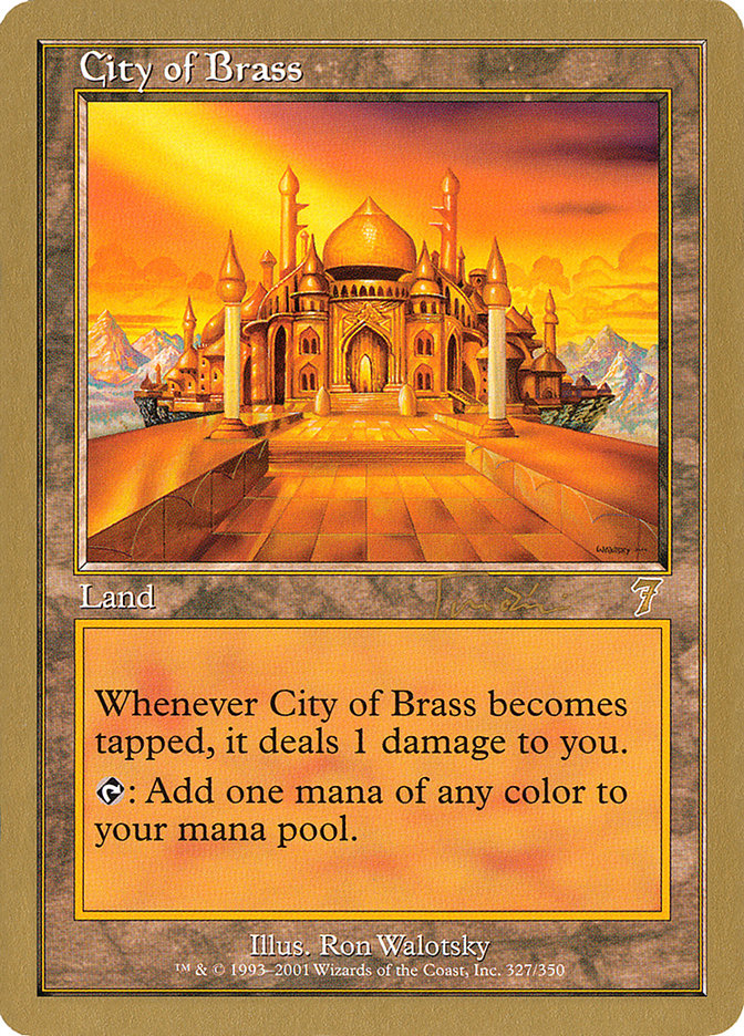 City of Brass (Jan Tomcani) [World Championship Decks 2001] | Nerdhalla Games