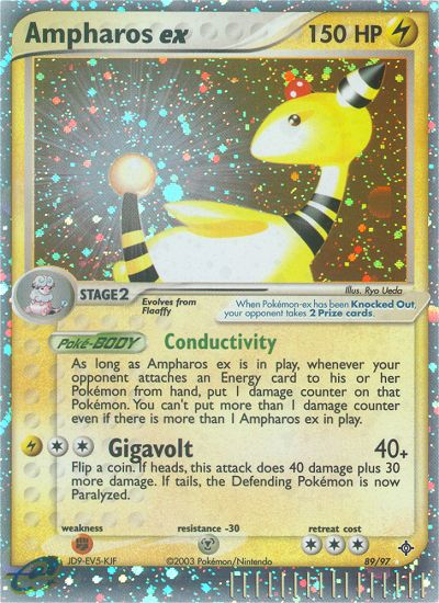 Ampharos ex (89/97) [EX: Dragon] | Nerdhalla Games