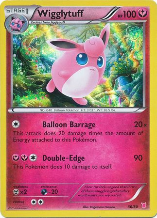 Wigglytuff (30/30) [XY: Trainer Kit 1 - Wigglytuff] | Nerdhalla Games