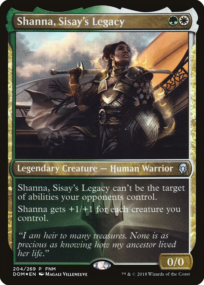 Shanna, Sisay's Legacy (FNM) [Dominaria Promos] | Nerdhalla Games