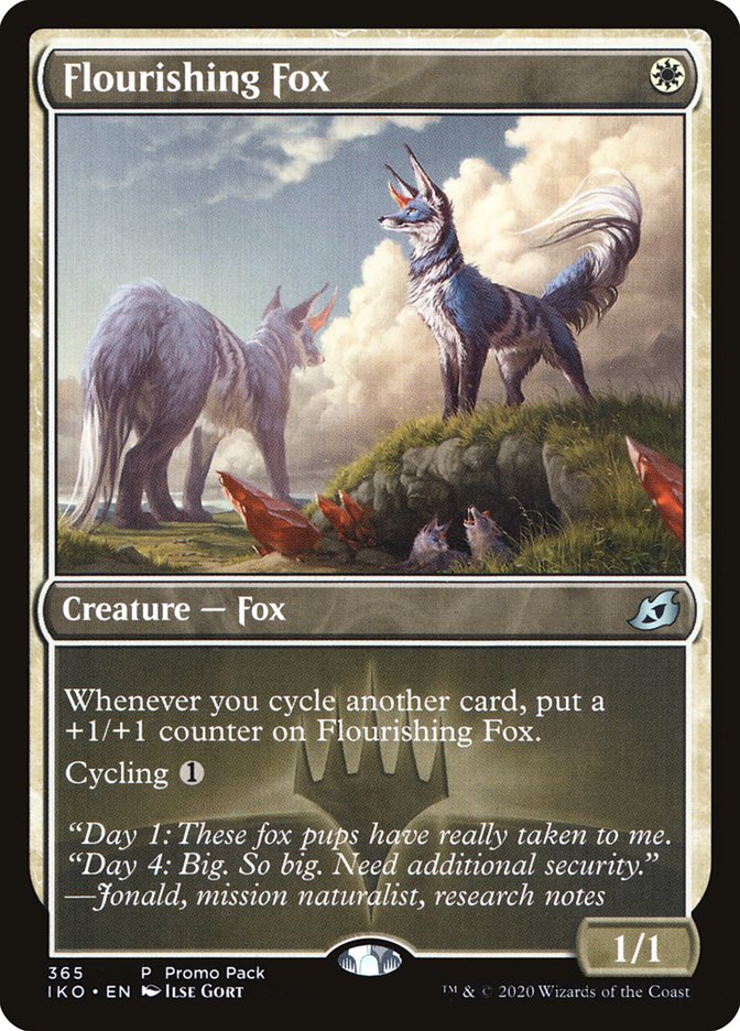 Flourishing Fox (Promo Pack) [Ikoria: Lair of Behemoths Promos] | Nerdhalla Games