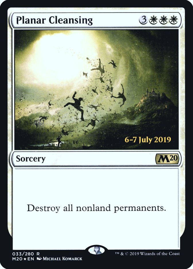 Planar Cleansing  [Core Set 2020 Prerelease Promos] | Nerdhalla Games