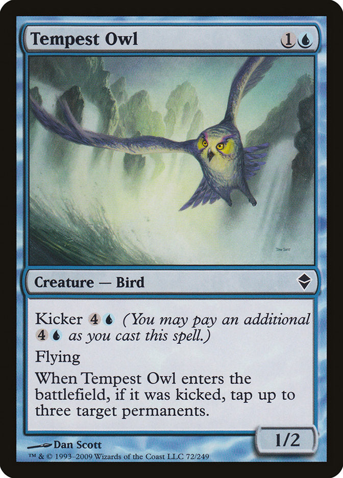 Tempest Owl [Zendikar] | Nerdhalla Games