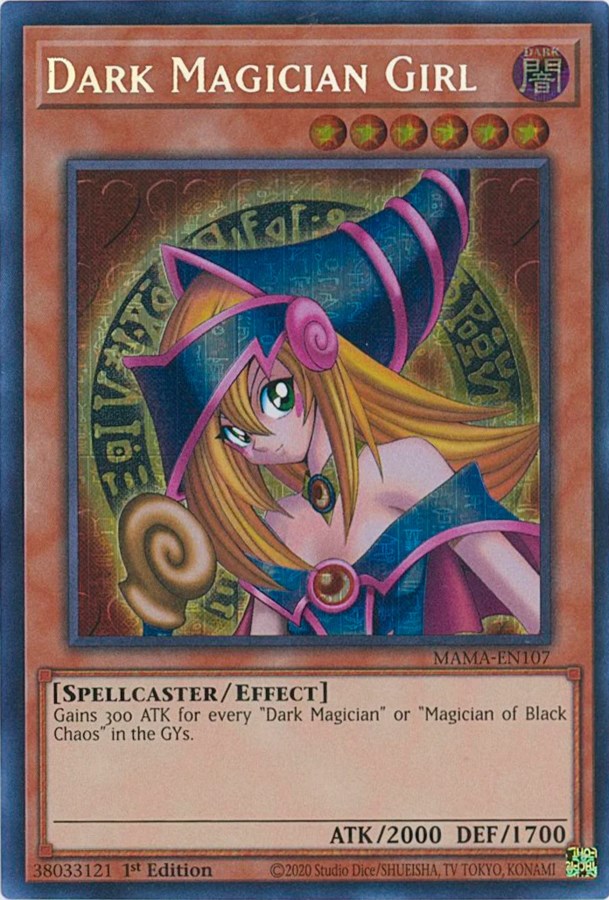 Dark Magician Girl [MAMA-EN107] Secret Pharaoh's Rare | Nerdhalla Games