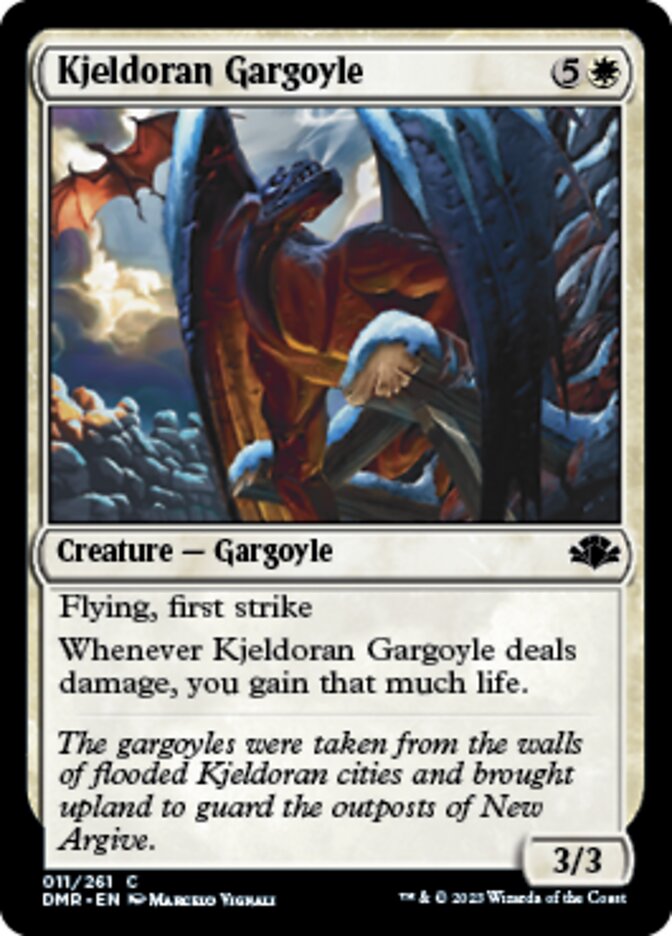 Kjeldoran Gargoyle [Dominaria Remastered] | Nerdhalla Games