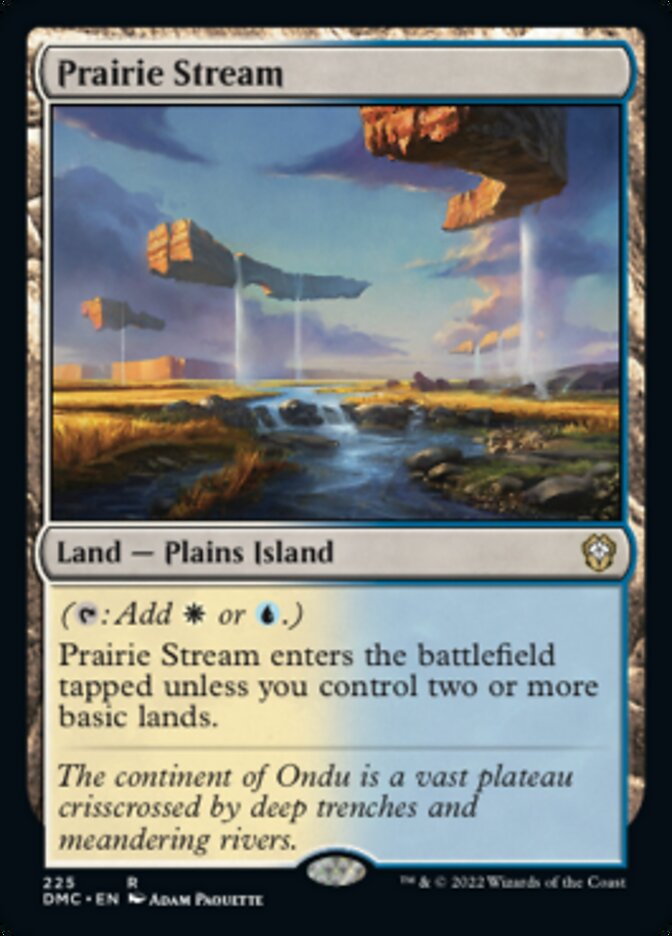 Prairie Stream [Dominaria United Commander] | Nerdhalla Games