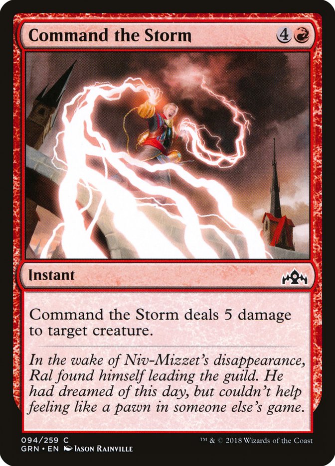 Command the Storm [Guilds of Ravnica] | Nerdhalla Games