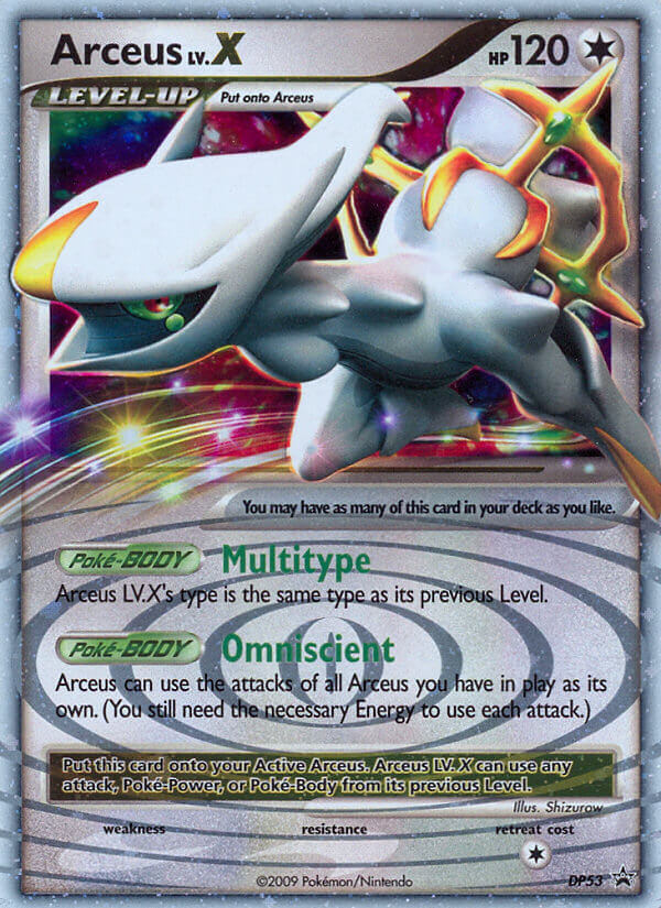 Arceus Lv.X (DP53) [Diamond & Pearl: Black Star Promos] | Nerdhalla Games