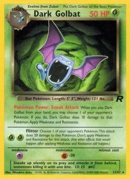 Dark Golbat (24/82) [Team Rocket Unlimited] | Nerdhalla Games