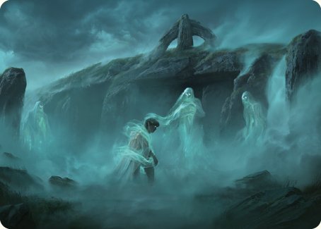 Fog on the Barrow-Downs Art Card [The Lord of the Rings: Tales of Middle-earth Art Series] | Nerdhalla Games