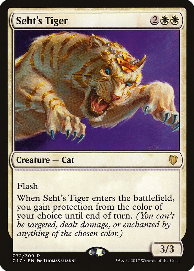 Seht's Tiger [Commander 2017] | Nerdhalla Games