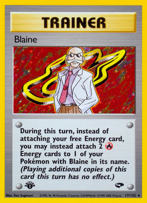 Blaine (17/132) [Gym Challenge 1st Edition] | Nerdhalla Games