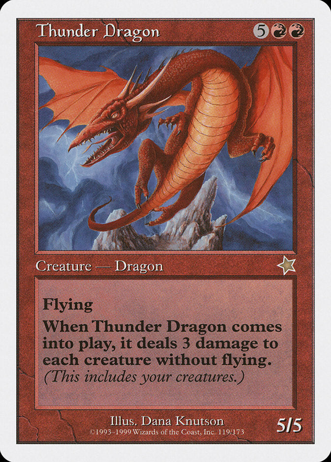 Thunder Dragon [Starter 1999] | Nerdhalla Games