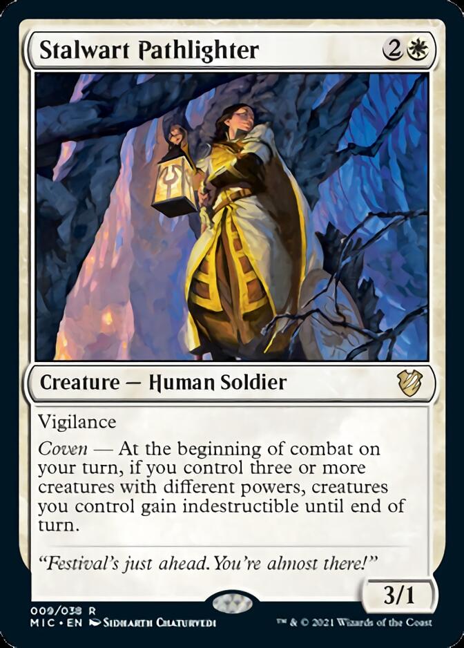 Stalwart Pathlighter [Innistrad: Midnight Hunt Commander] | Nerdhalla Games