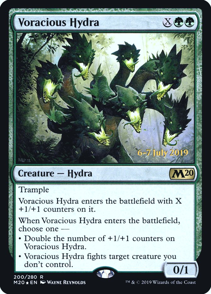 Voracious Hydra  [Core Set 2020 Prerelease Promos] | Nerdhalla Games