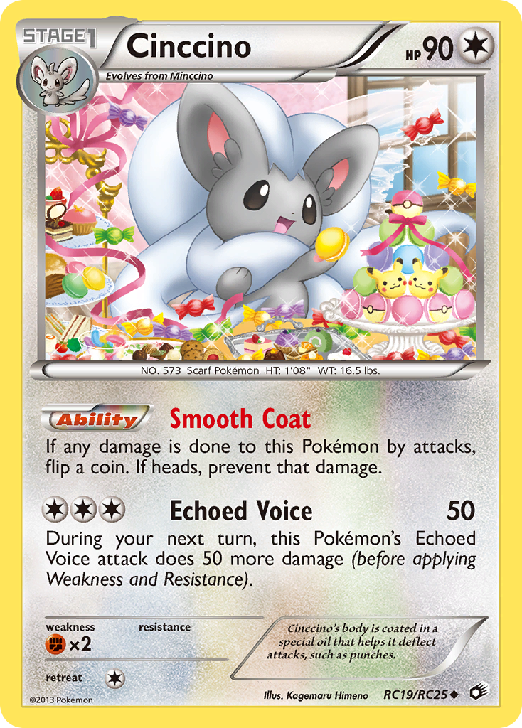 Cinccino (RC19/RC25) [Black & White: Legendary Treasures] | Nerdhalla Games