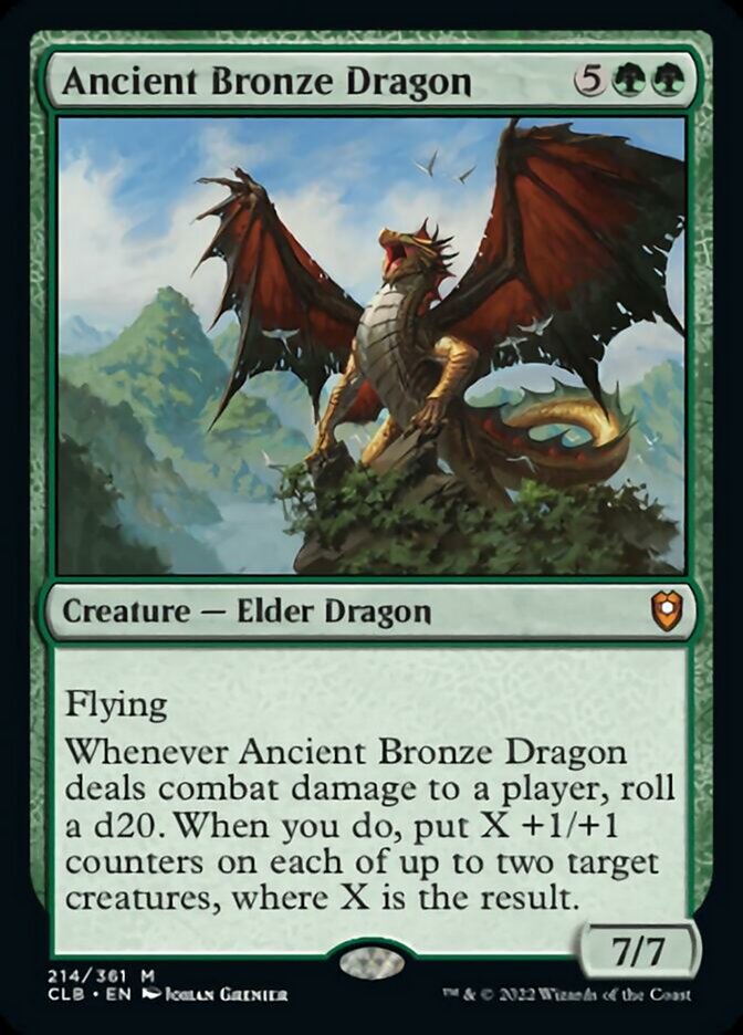 Ancient Bronze Dragon [Commander Legends: Battle for Baldur's Gate] | Nerdhalla Games