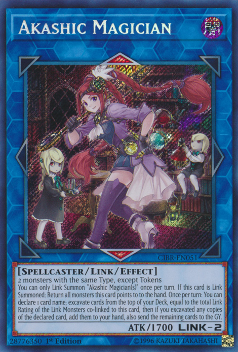 Akashic Magician [CIBR-EN051] Secret Rare | Nerdhalla Games