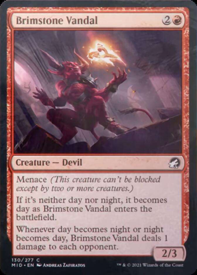 Brimstone Vandal [Innistrad: Midnight Hunt] | Nerdhalla Games