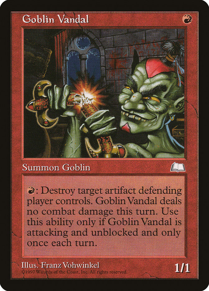 Goblin Vandal [Weatherlight] | Nerdhalla Games